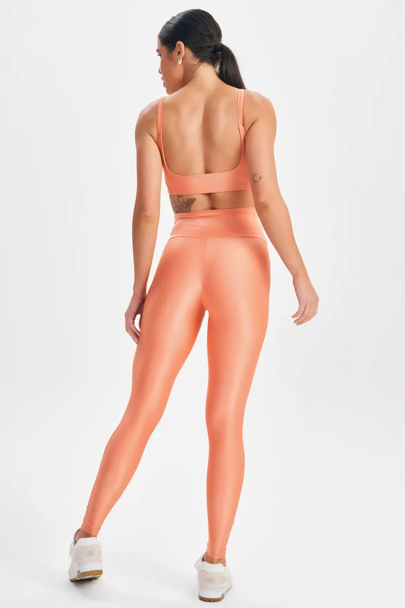 Lets Gym - Legging Minimal Bold Coral - 2573CL