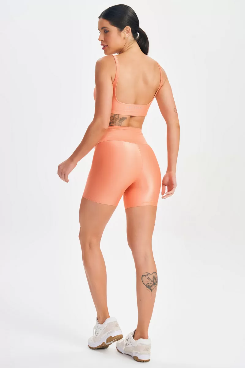 Lets Gym - Minimal Bold Coral Shorts - 2574CL