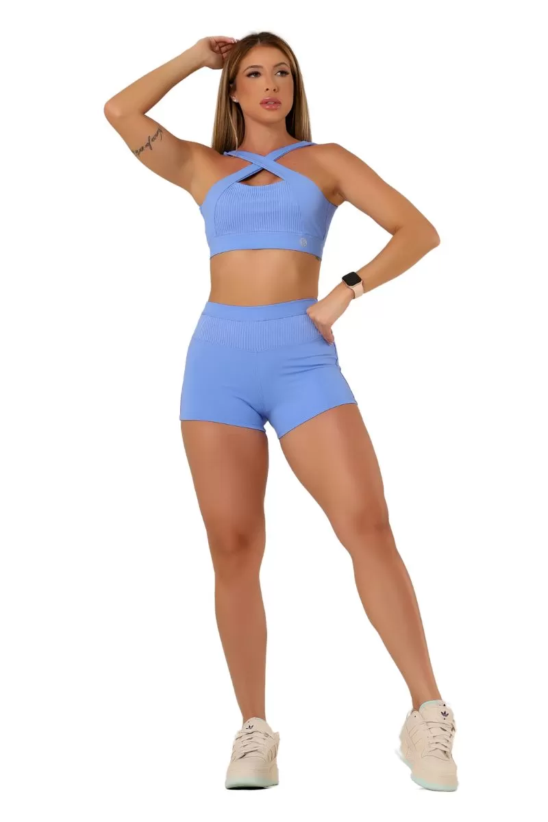 Garotafit - Shorts Dandy Hortensia - SH544LH