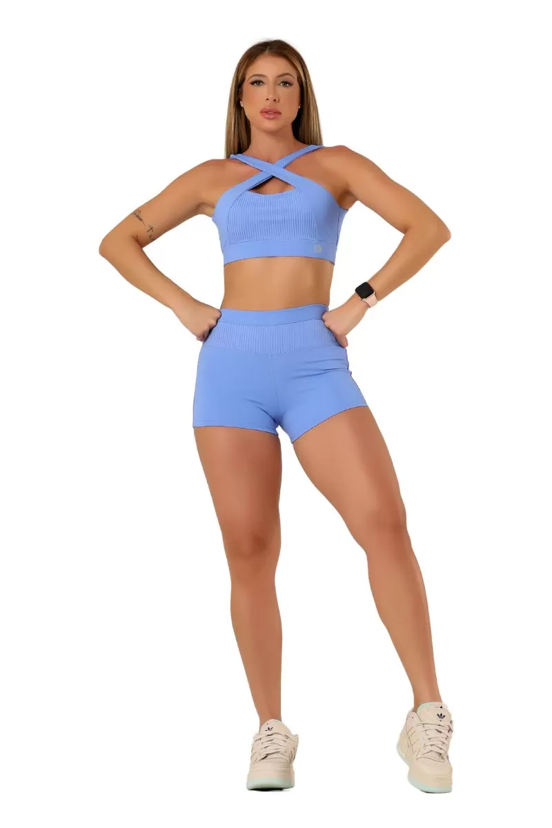 Garotafit - Shorts Dandy Hortensia - SH544LH