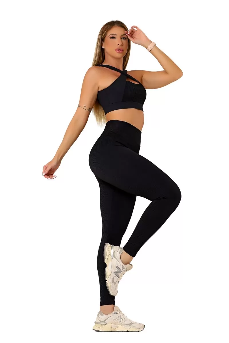 Garotafit - Calça Dandy Preta - FUS484A