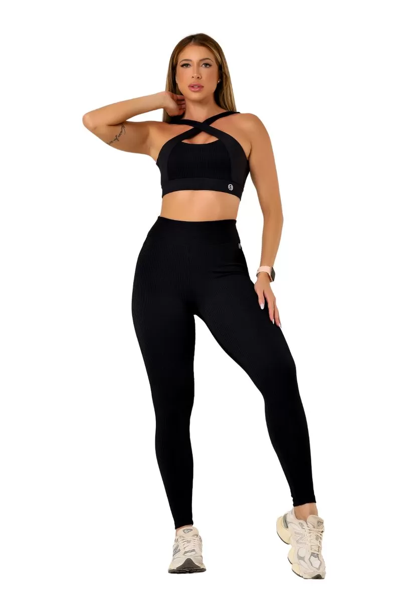 Garotafit - Calça Dandy Preta - FUS484A