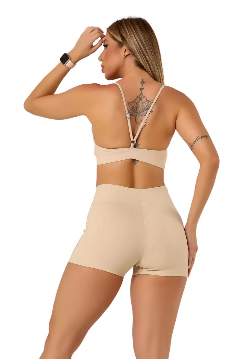 Garotafit - Top Bonny Oatmeal - TOB101IA