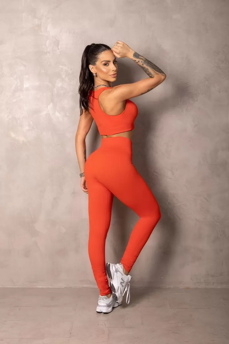 Hipkini - Summertime Seamless Acerola Back Swim Top - 33331176