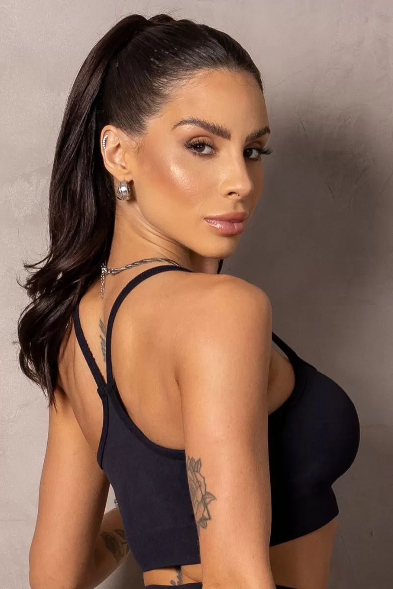 Hipkini - Top Summertime Seamless Preto - 33331173