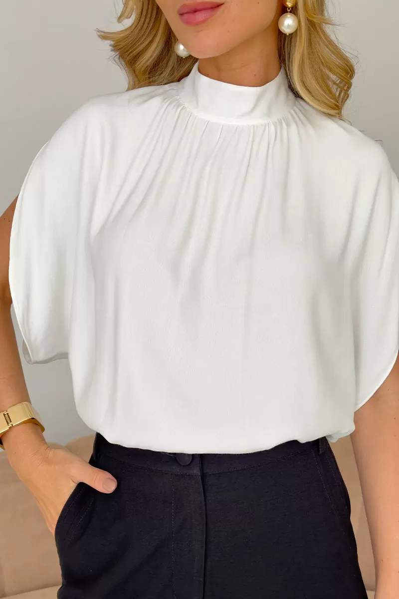 Miss Misses - Blusa Paola Crepe Off - 54496030