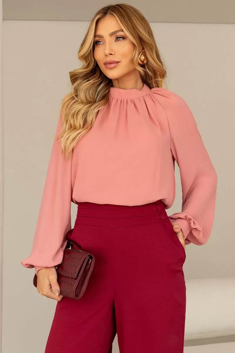 Miss Misses - Blusa Celina Rosê - 54515031