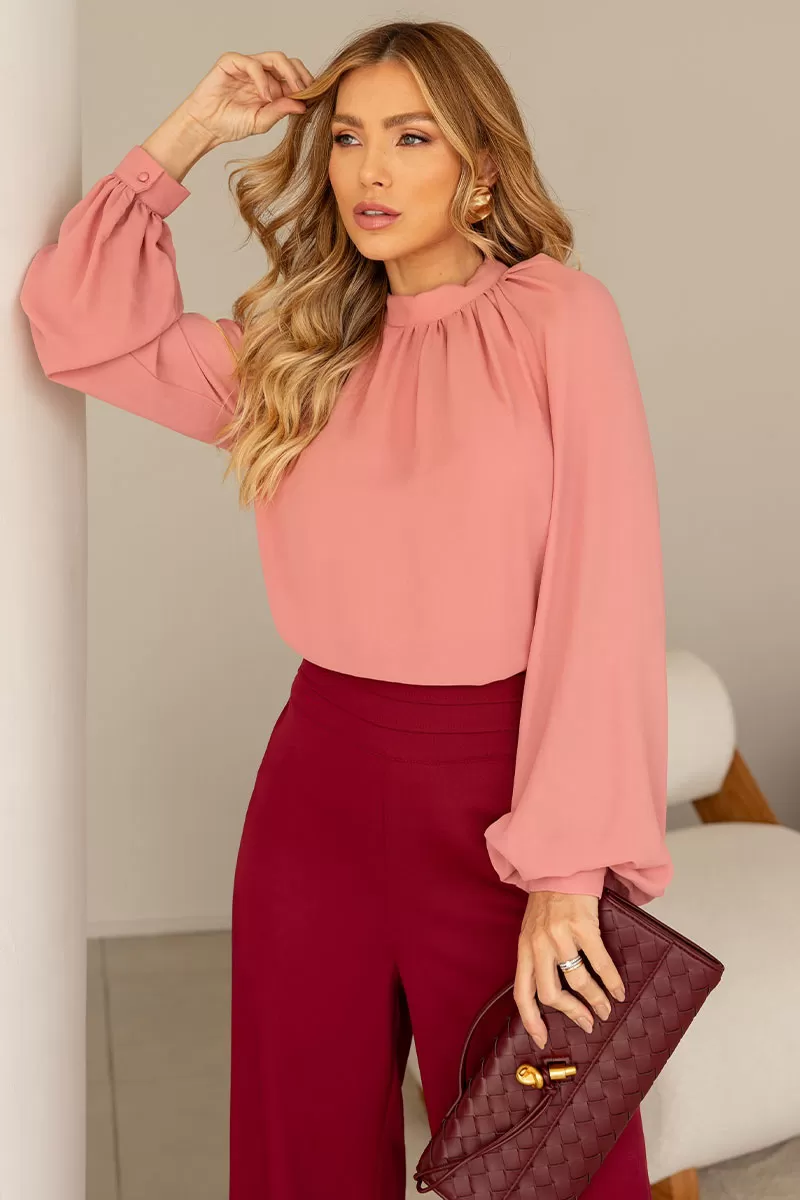 Miss Misses - Blusa Celina Rosê - 54515031