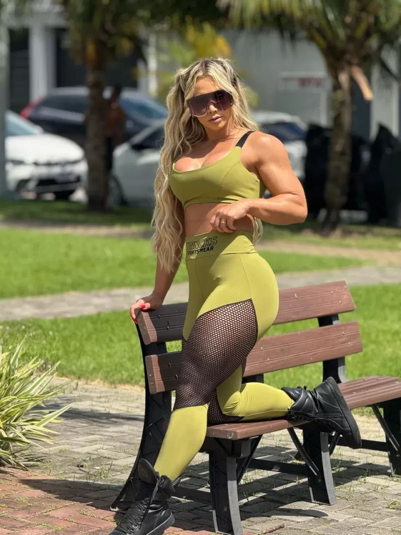 Trincks - Vivi Pistache Leggings and Top Set - 