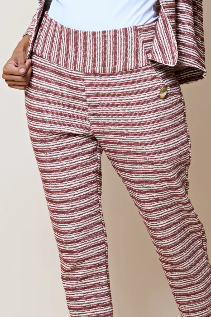 Hidrogênio - VALENTINA BROWN WIDE-CUT JOGGER PANTS - 20340031