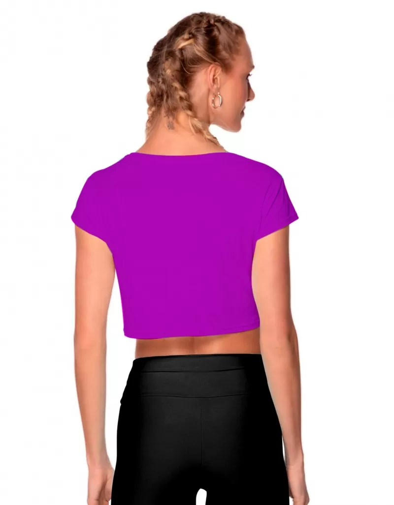 Vestem - Blusa Manga Curta Dry Fit Amber Fuscia - BMC625.ESS.C0433