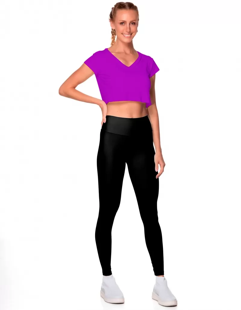 Vestem - Blusa Manga Curta Dry Fit Amber Fuscia - BMC625.ESS.C0433