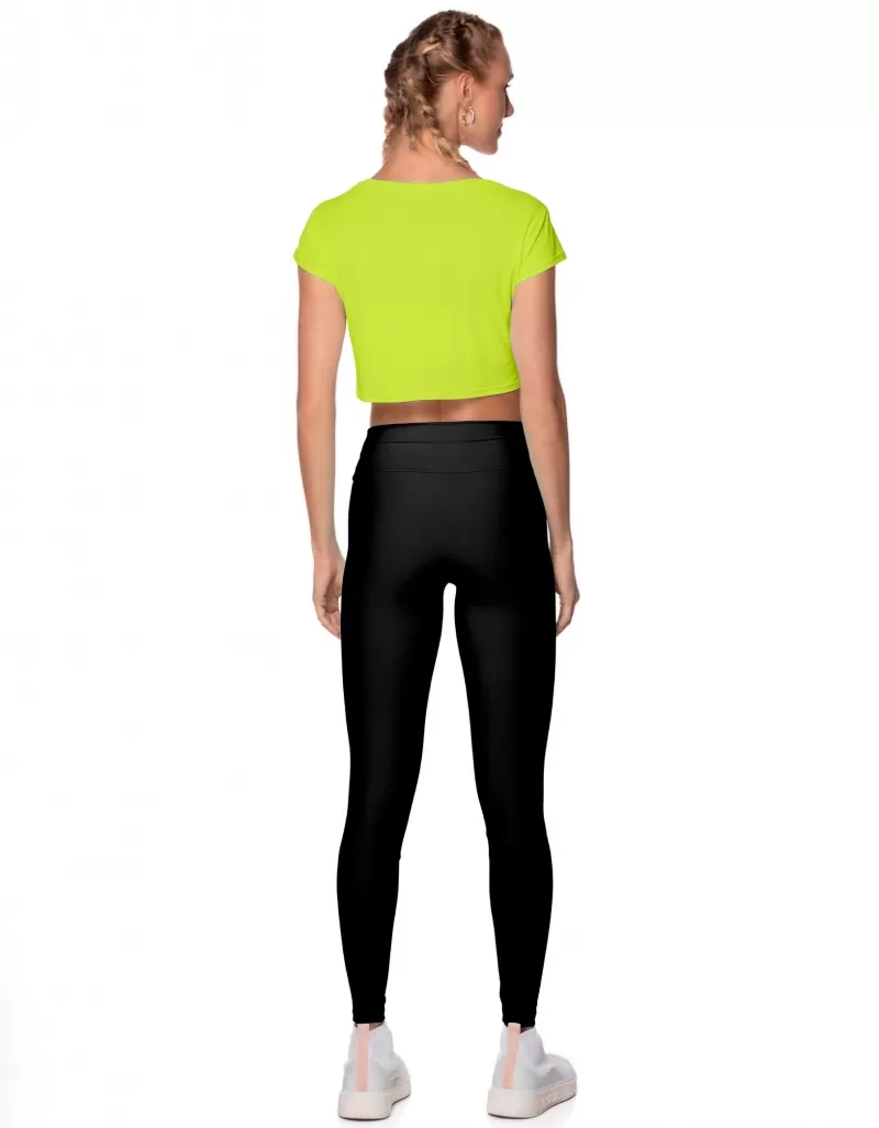 Vestem - Blusa Manga Curta Dry Fit Amber Verde Neon - BMC625.ESS.C0041