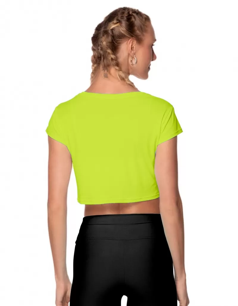 Vestem - Blusa Manga Curta Dry Fit Amber Verde Neon - BMC625.ESS.C0041
