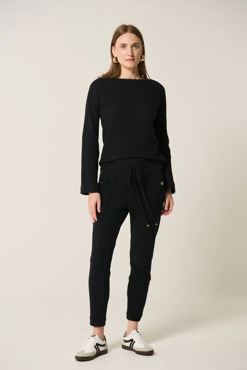 Hidrogênio - CALÇA BARRIEL VIRGINIA PRETO - 20341001