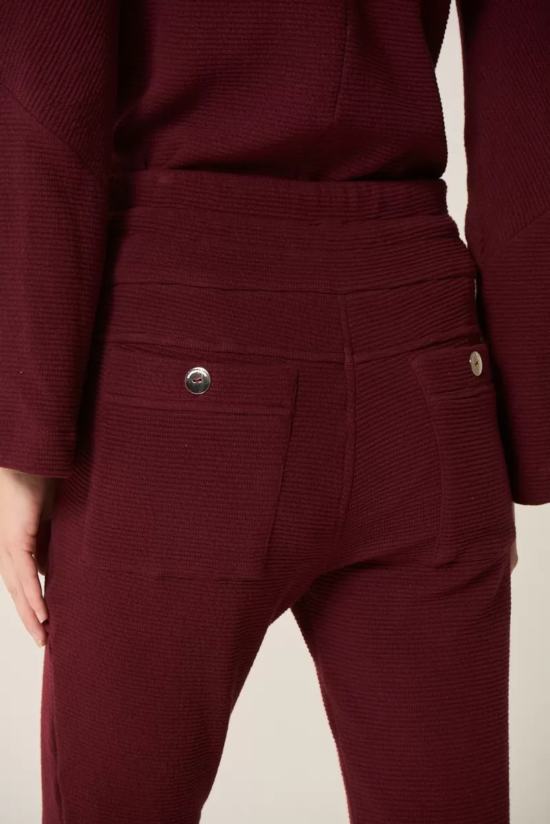 Hidrogênio - CALÇA BARRIEL VIRGINIA VINHO - 20341043