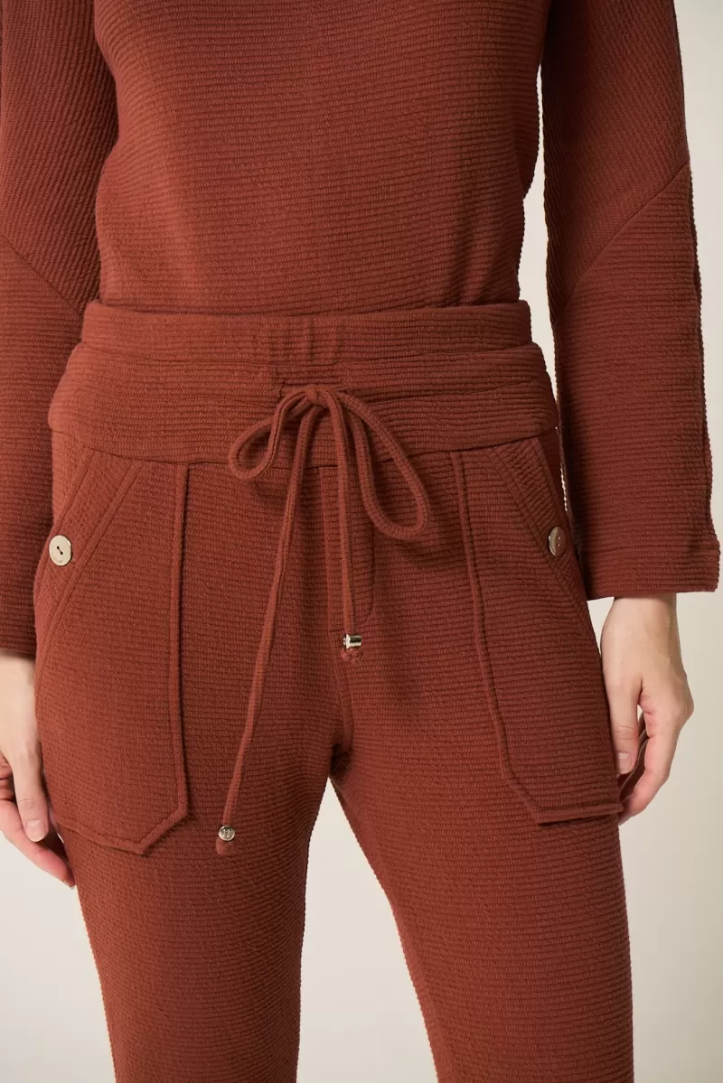 Hidrogênio - CALÇA BARRIEL VIRGINIA MARROM - 20341031