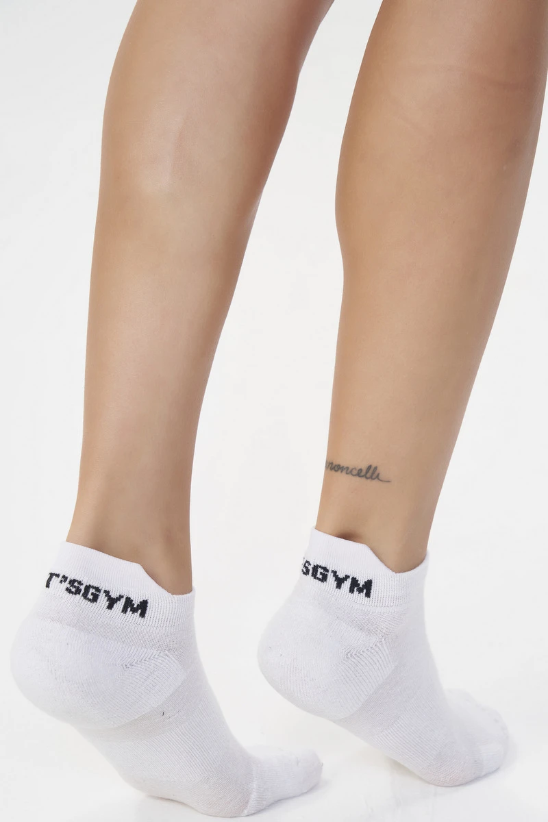 Lets Gym - Meia Lets Gym Branco - 2577BR