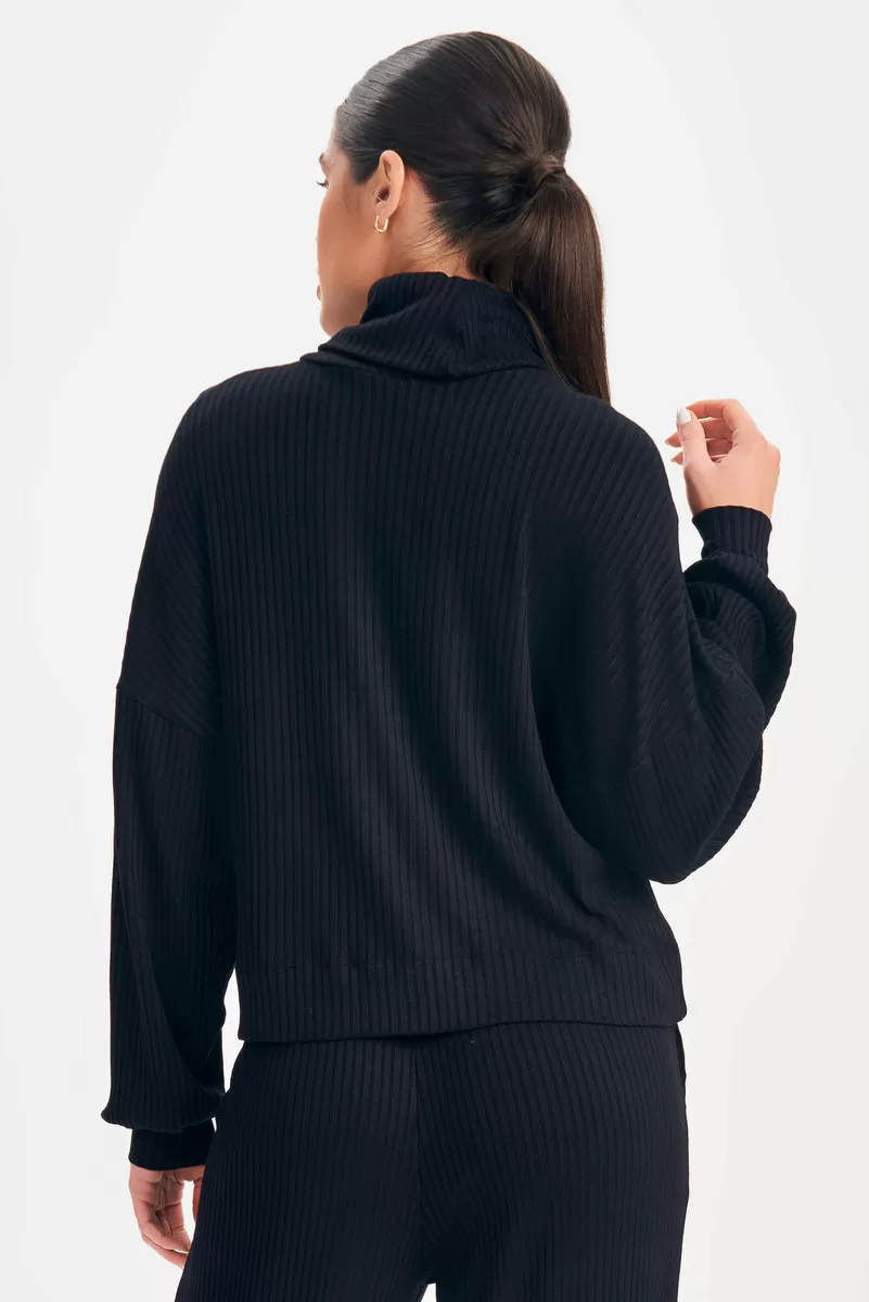 Lets Gym - Blusa Sweetie Preto - 2622PT