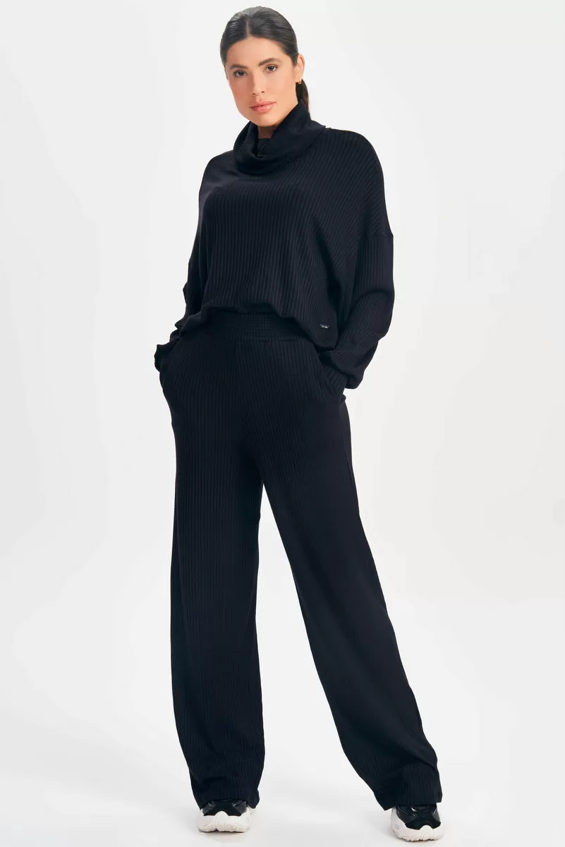 Lets Gym - Blusa Sweetie Preto - 2622PT