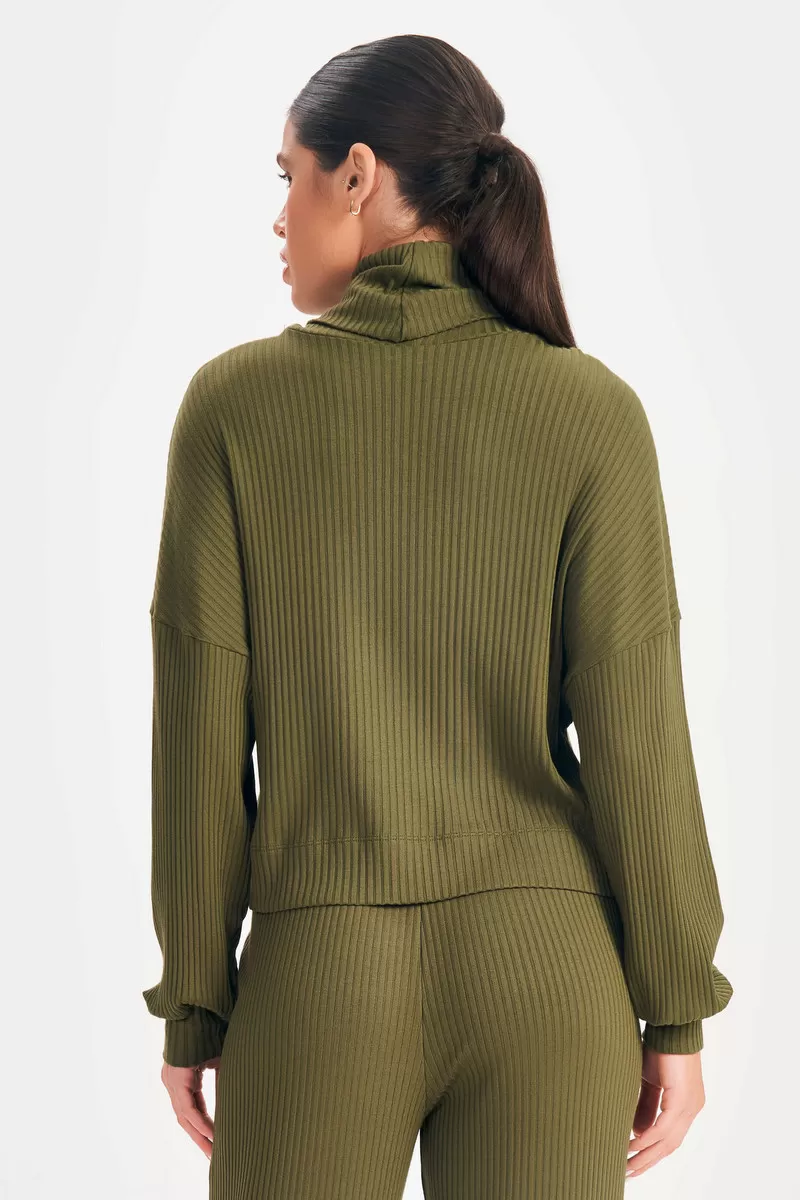 Lets Gym - Blusão Sweetie Verde - 2622VD