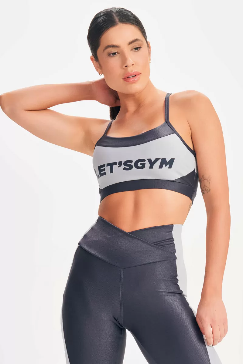 Lets Gym - Epic Graphite Top - 2680GF
