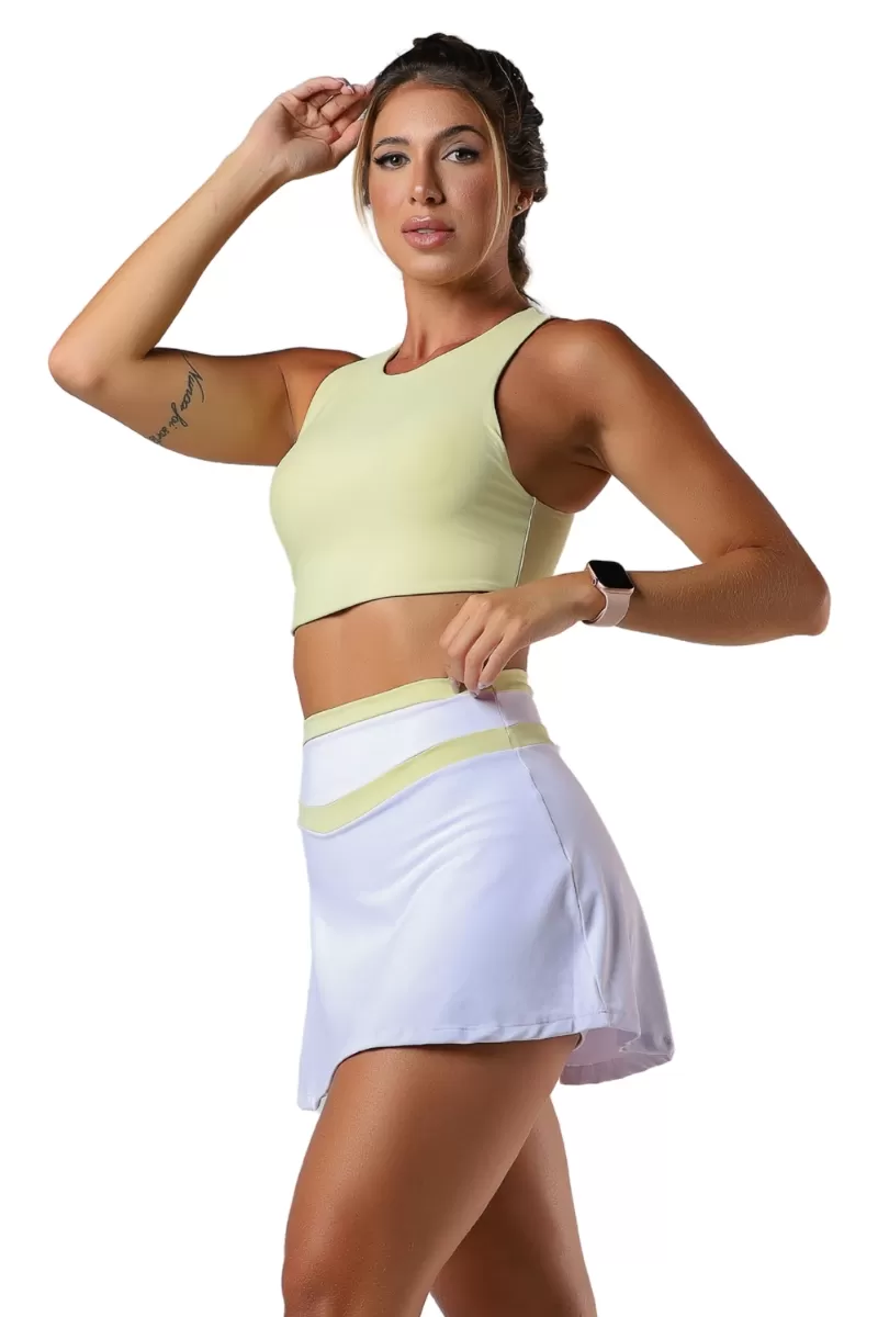 Garotafit - Candy Yellow Trill Top - TOB91JC