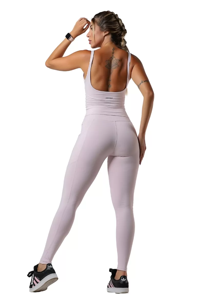 Garotafit - Calça Blossom Rosa Candy - FUS487DC