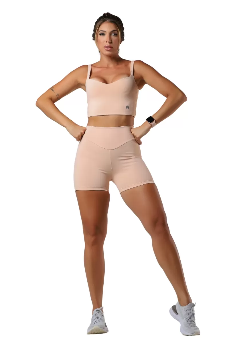 Garotafit - Shorts Bless Salmão - SH554SM