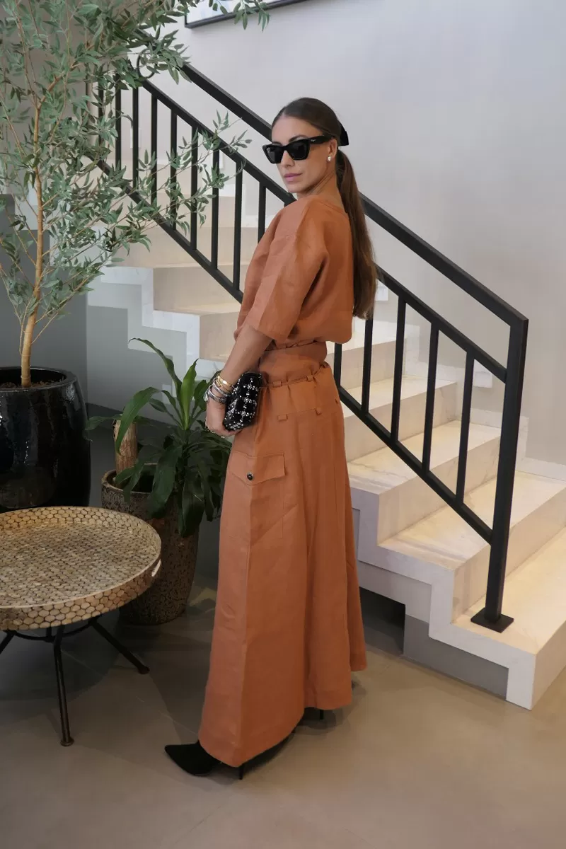 Hidrogênio - EARTH UTILITY LONG SKIRT - 20406332