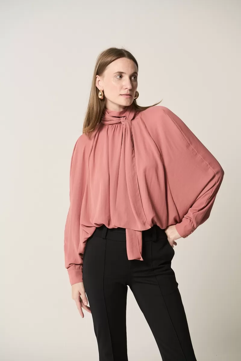 Hidrogênio - BLUSA MANGA MORCEGO ROSE - 20288070