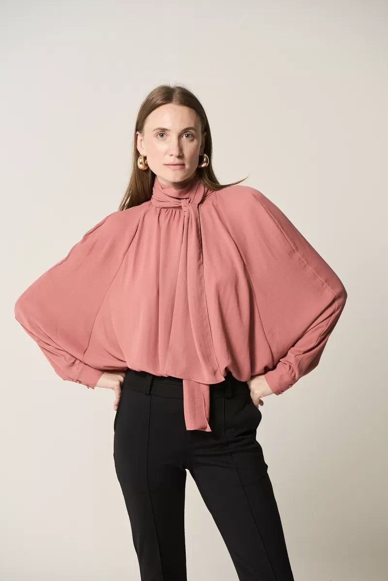 Hidrogênio - BLUSA MANGA MORCEGO ROSE - 20288070
