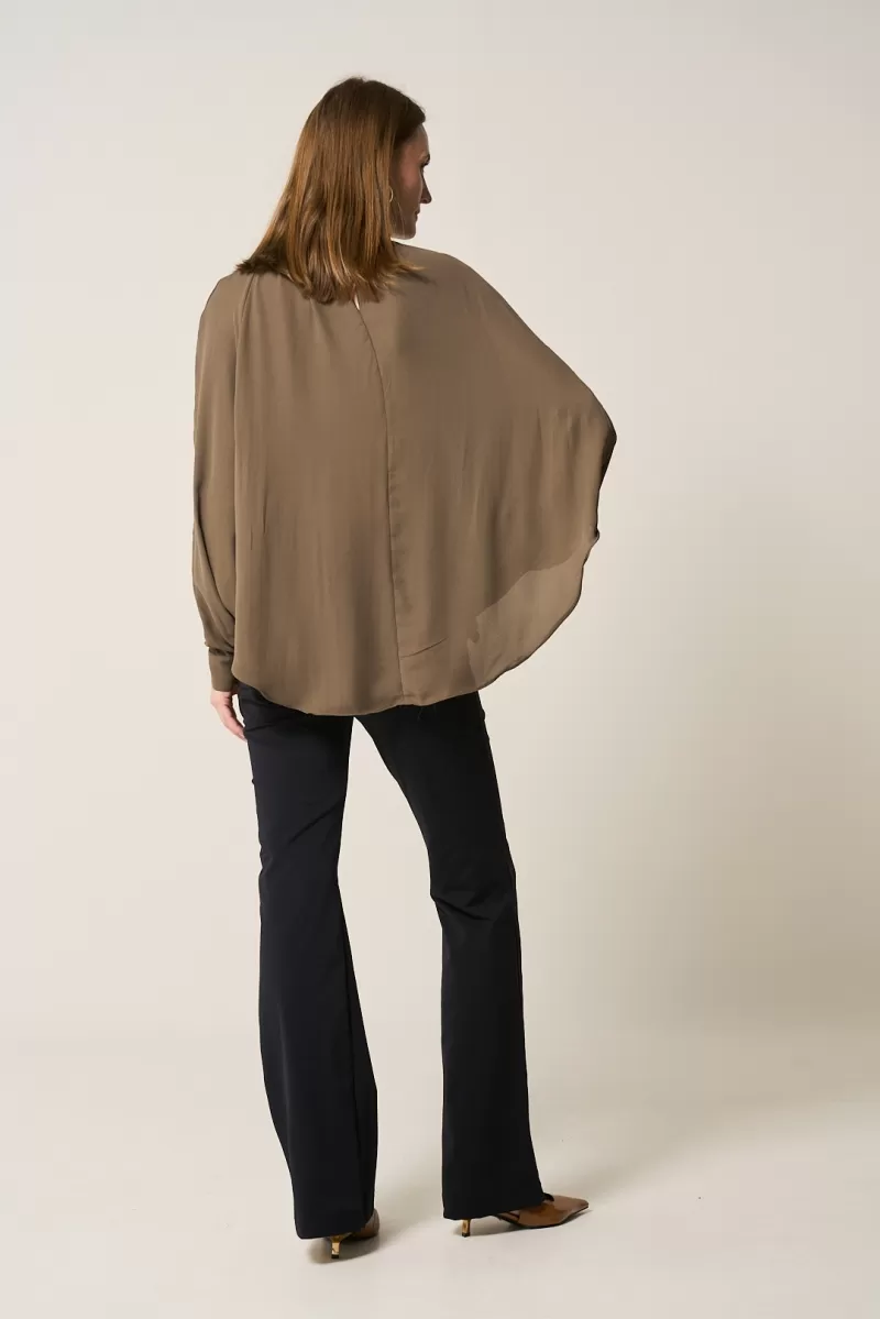 Hidrogênio - BLUSA MANGA MORCEGO VERDE ESCURO - 20288493