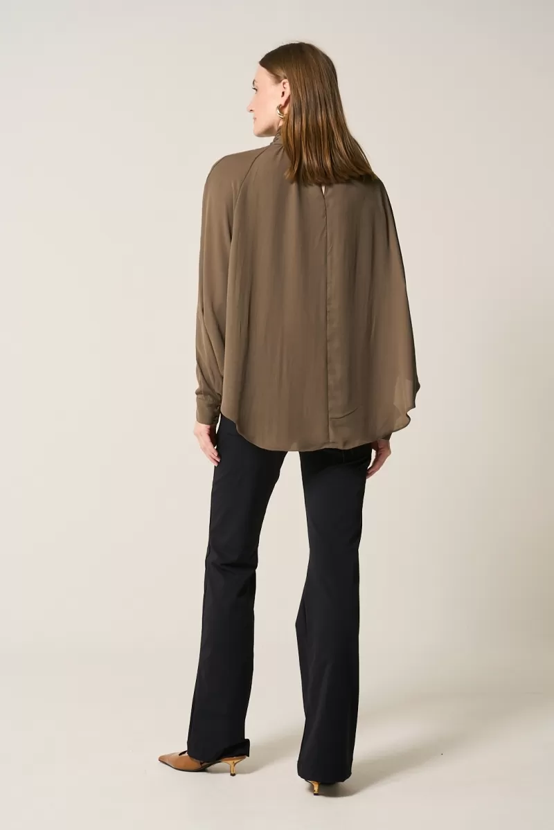 Hidrogênio - BLUSA MANGA MORCEGO VERDE ESCURO - 20288493