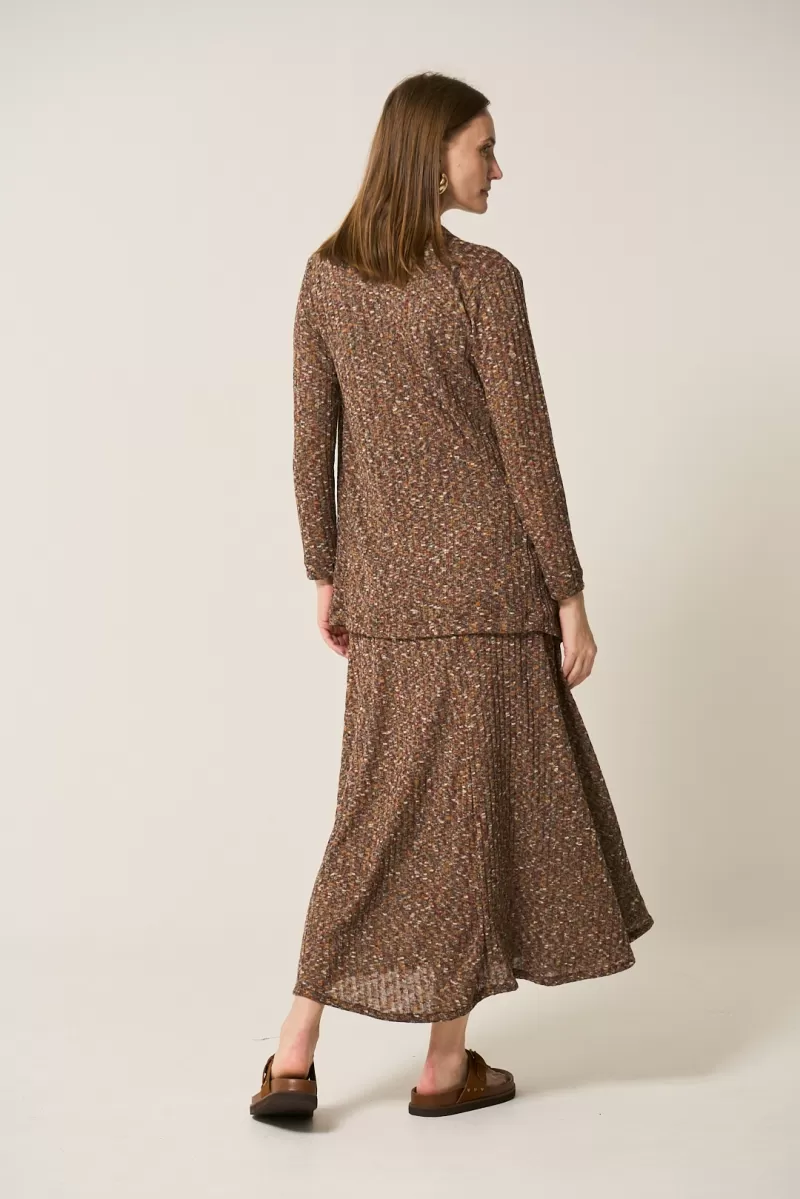 Hidrogênio - GODDESS SKIRT WITH BELT TO TIE AT THE BORDER - 20389097