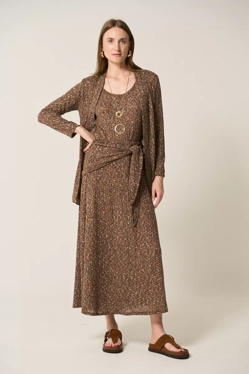 Hidrogênio - GODDESS SKIRT WITH BELT TO TIE AT THE BORDER - 20389097