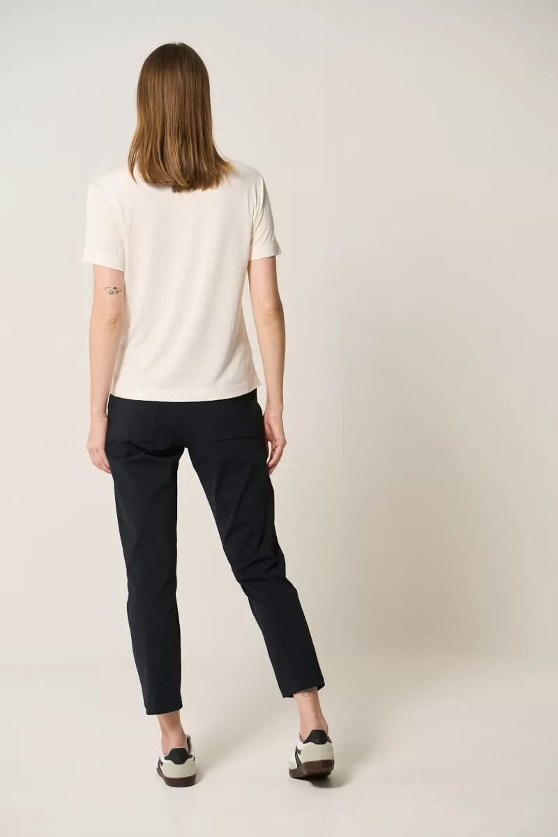 Hidrogênio - CAMISETA AMPLA TRICOT OFF WHITE - 20371018