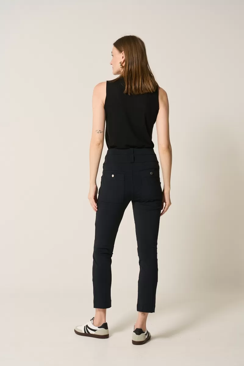 Hidrogênio - REGATA GOLA CARECA PRETO - 20380001