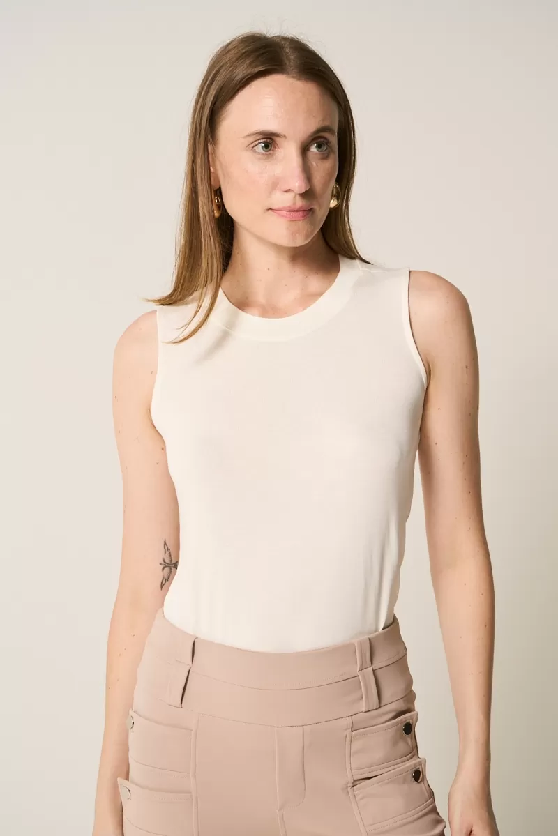 Hidrogênio - REGATA GOLA CARECA OFF WHITE - 20380018