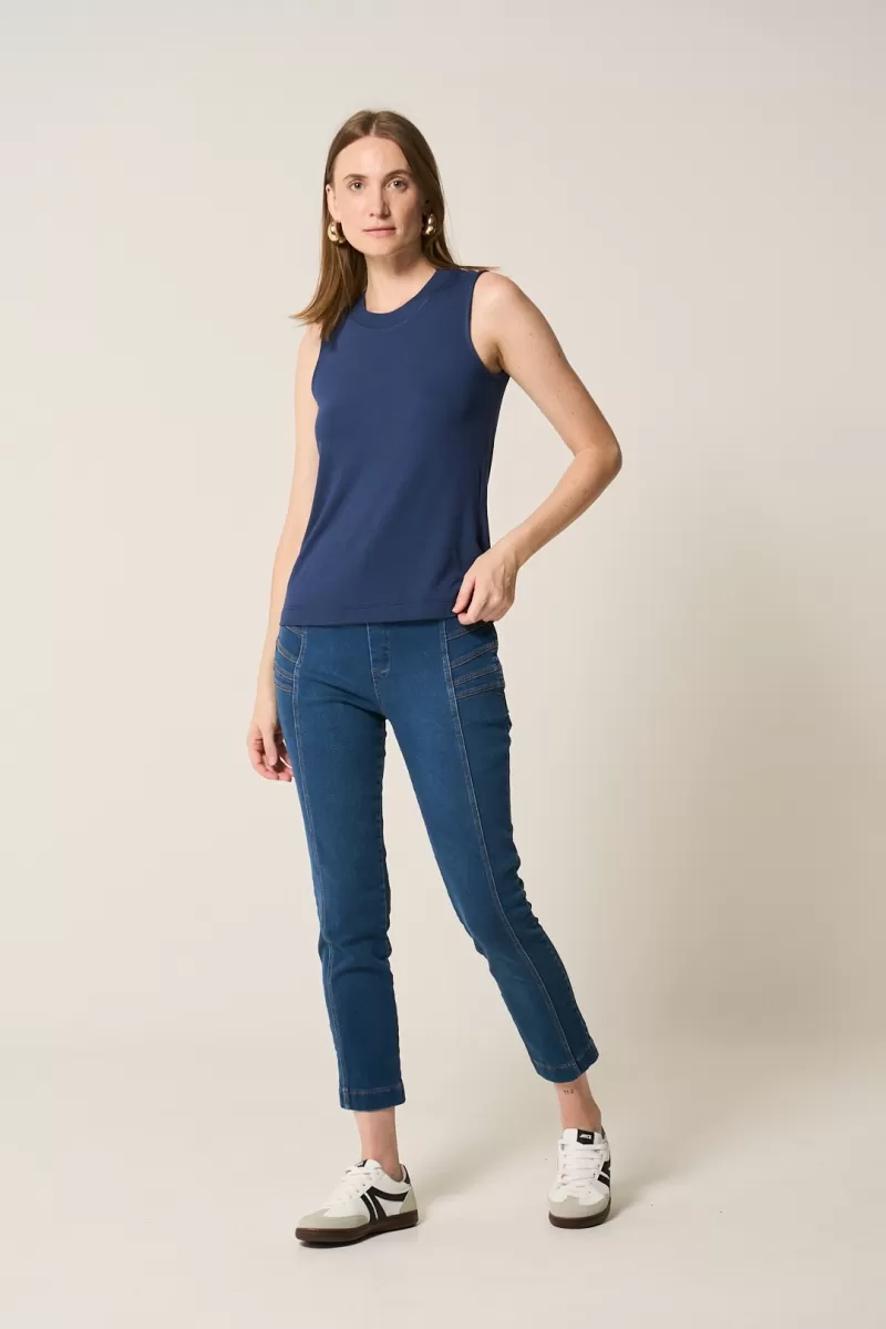 Hidrogênio - REGATA GOLA CARECA MARINHO - 20380004