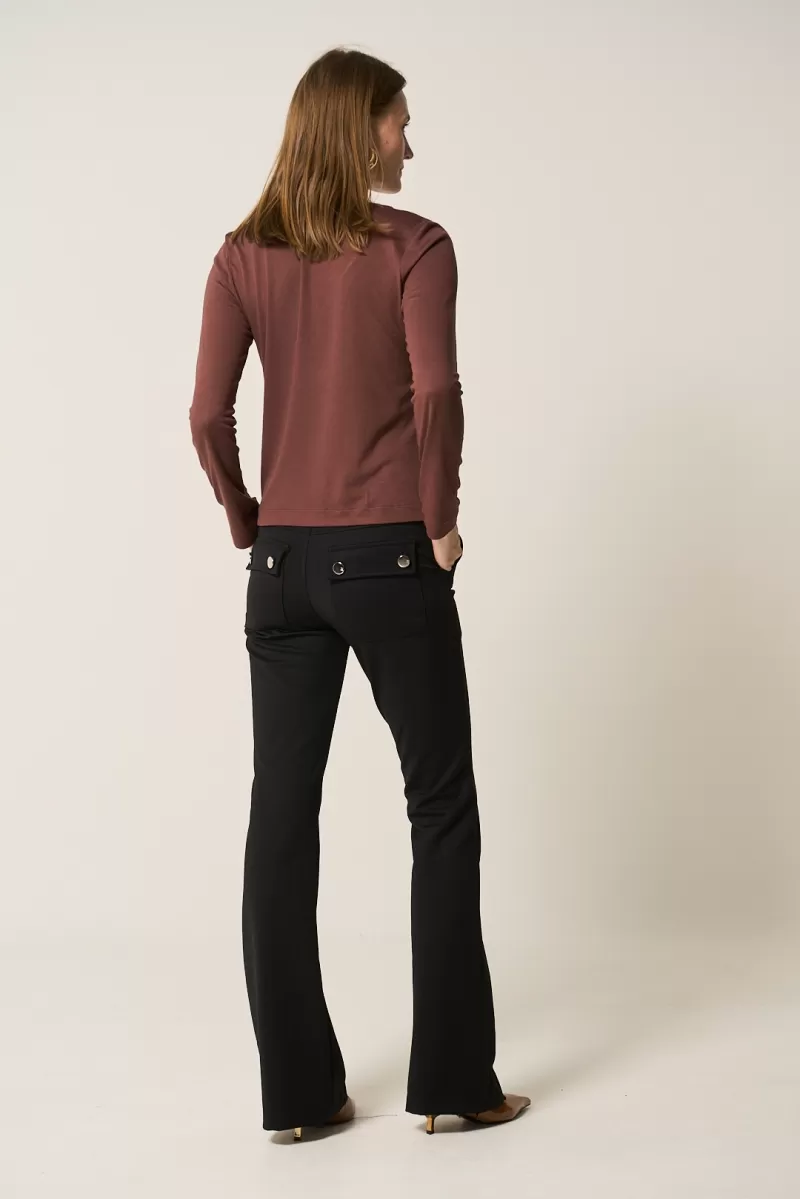 Hidrogênio - NUTELLA LONG SLEEVE V-NECK BLOUSE - 20362276