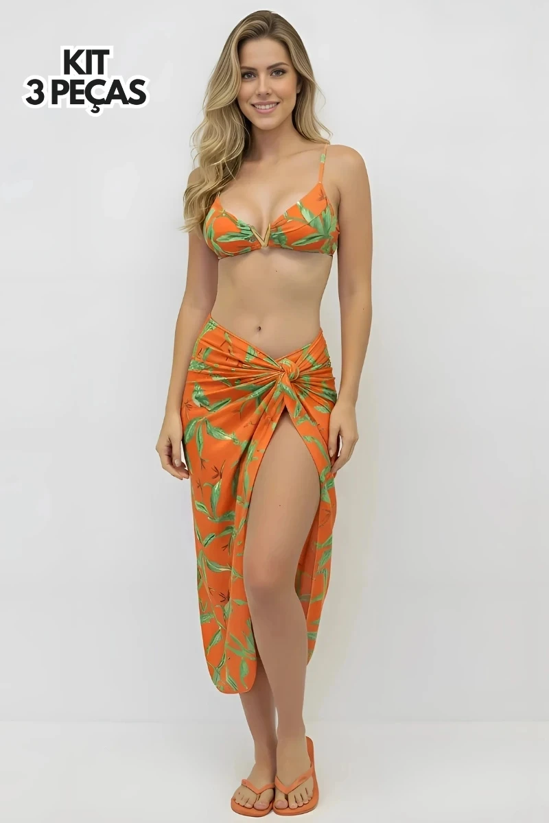 Santa Areia - Kit Conjunto Biquini Gloria - A008A.CM.001