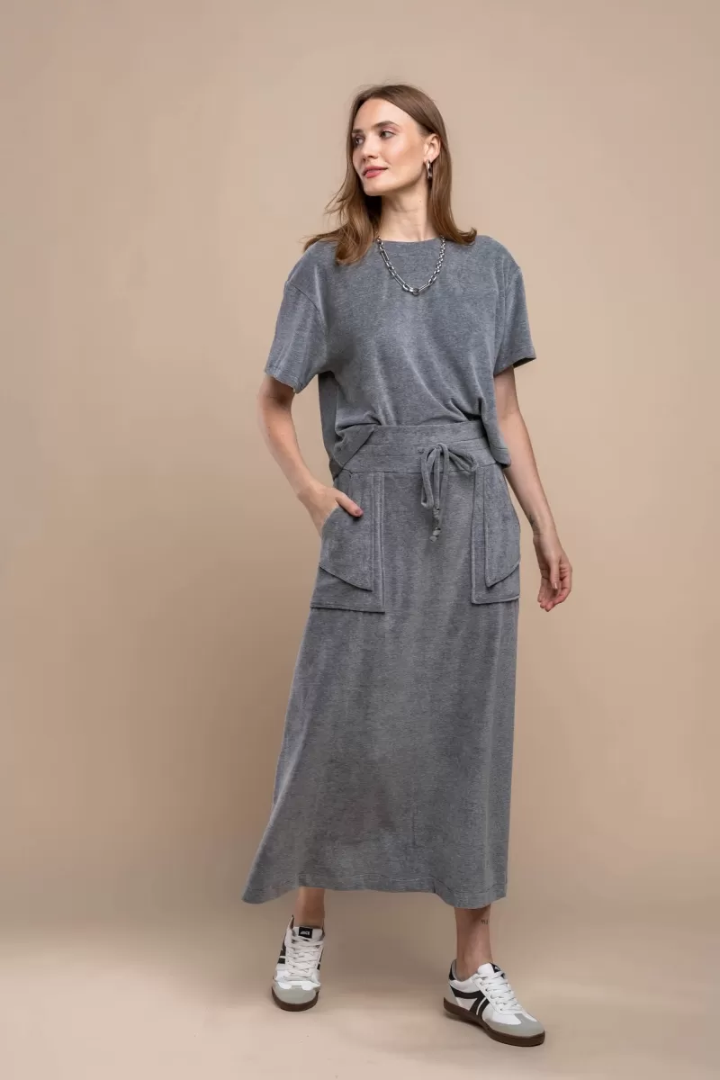 Hidrogênio - CAMISETA CROPPED MESCLA - 20372014