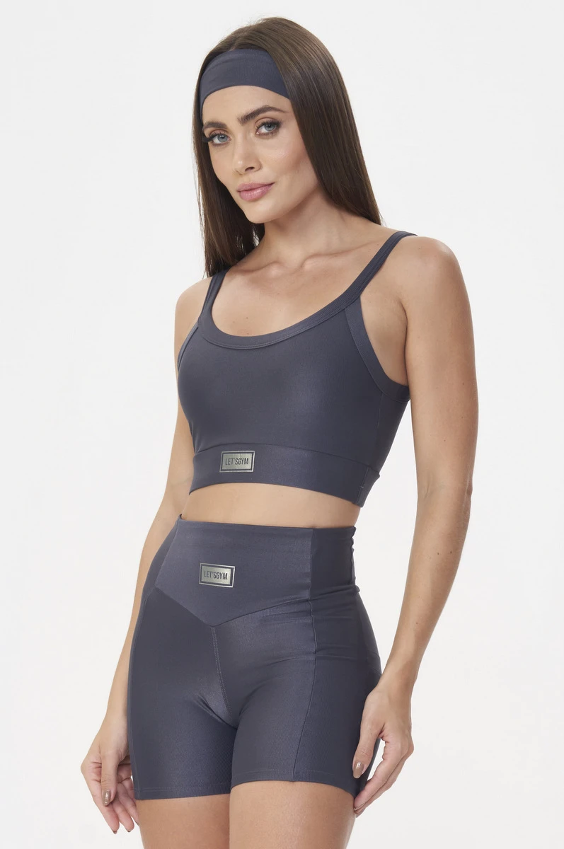 Lets Gym - Top Bright Graphite - 2141BGF