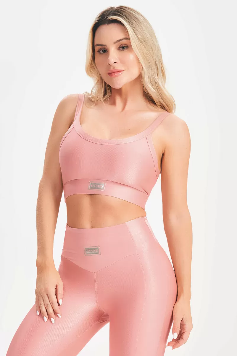 Lets Gym - Top Bright Rose - 2141BRS