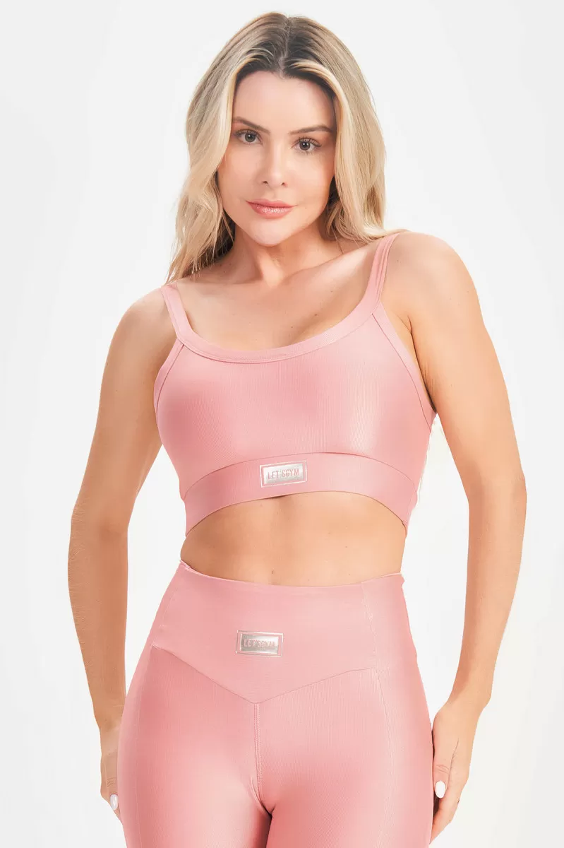 Lets Gym - Top Bright Rose - 2141BRS