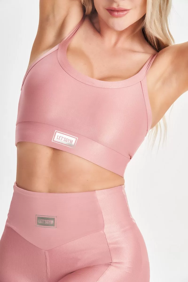 Lets Gym - Top Bright Rose - 2141BRS