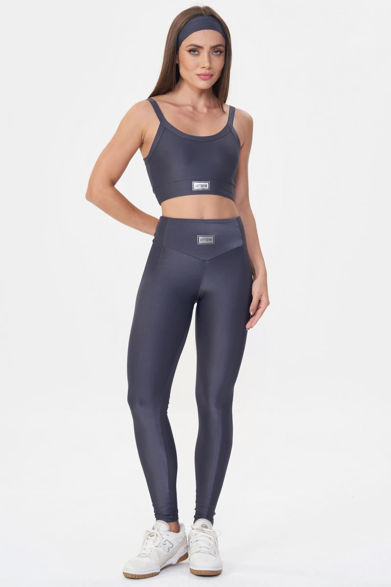 Lets Gym - Bright Graphite Leggings - 2142BGF