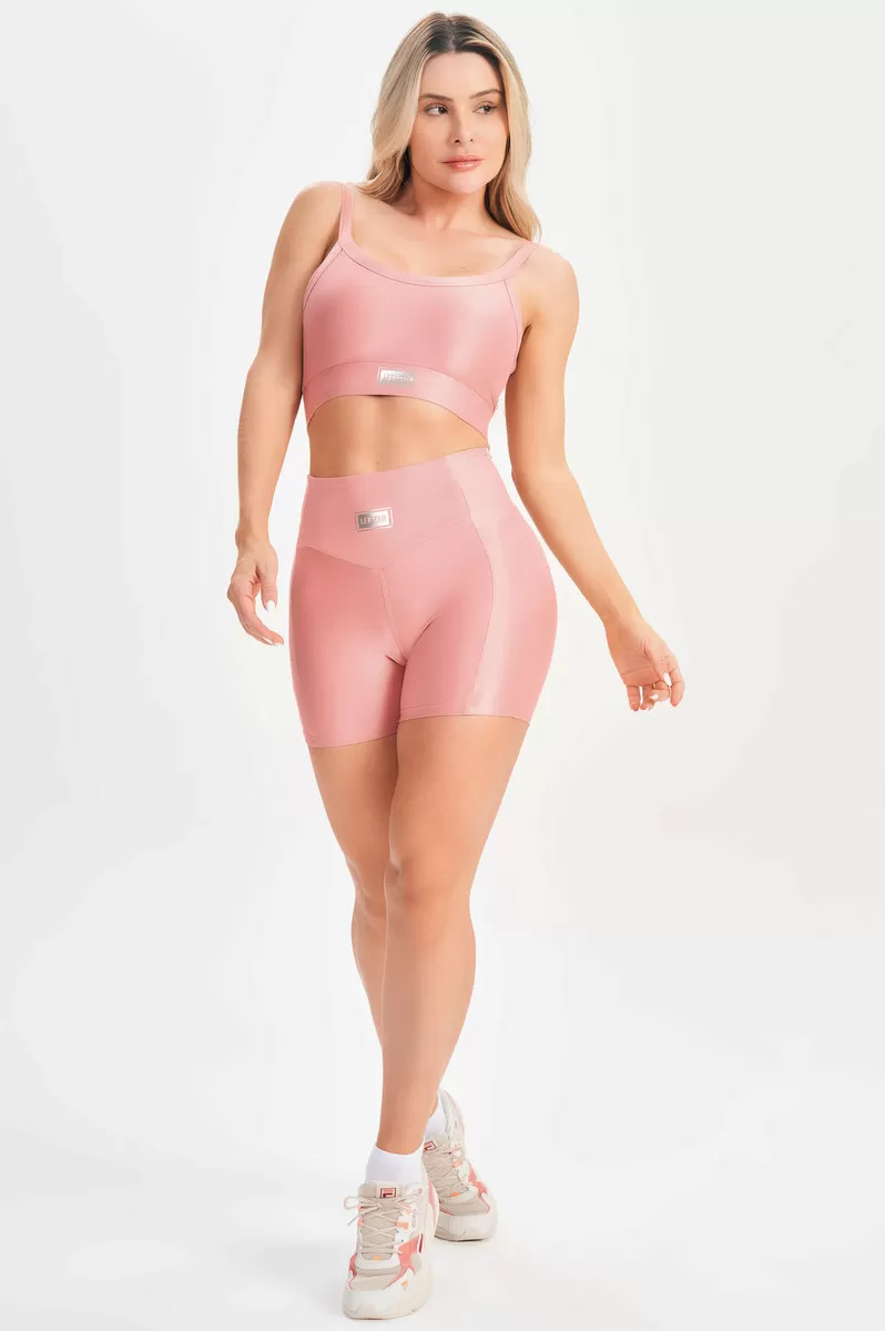 Lets Gym - Shorts Bright Rose - 2143BRS