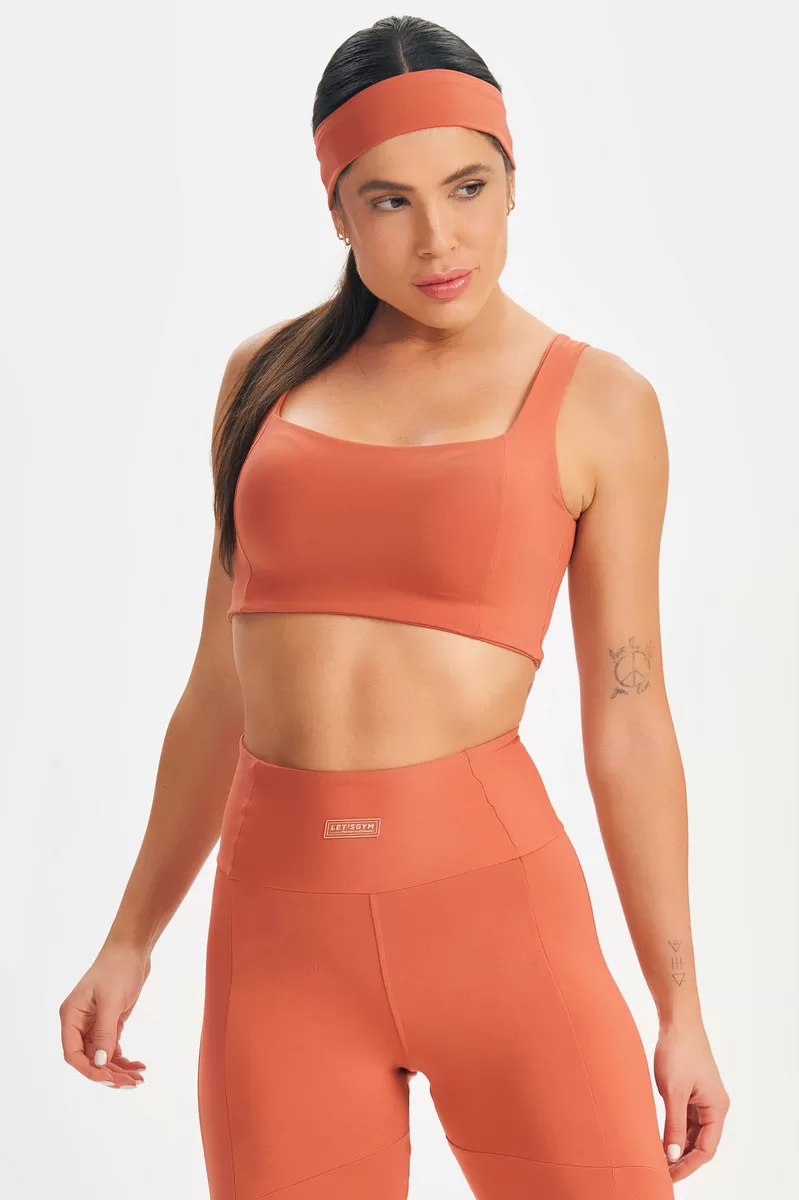 Lets Gym - Top Push Terracota - 2603TR